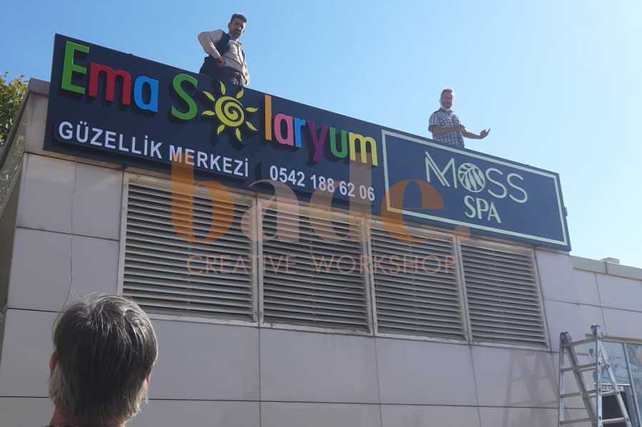 Cephe Tabelası (Fiyat, Tasarım, İstanbul) - Bade CW Uygulama Örneği
