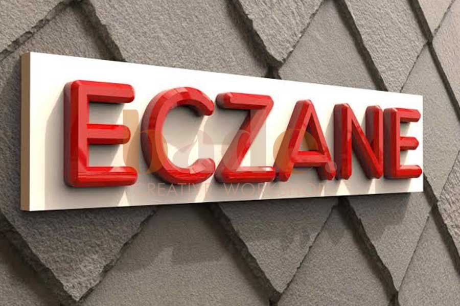 Eczane Tabela (Fiyat, İstanbul, Tabela) - Bade CW Uygulama Örneği