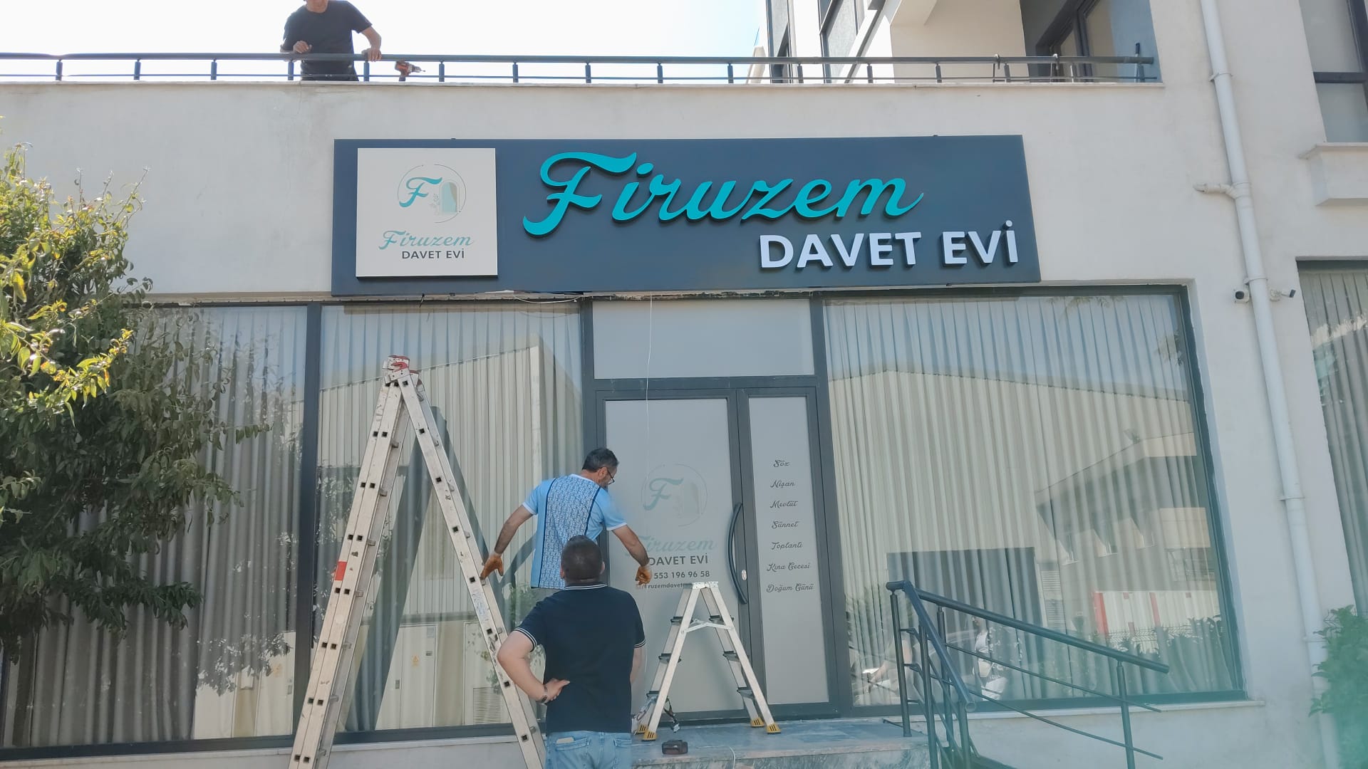 Cephe Tabelası (Fiyat, Tasarım, İstanbul) - Bade CW Uygulama Örneği