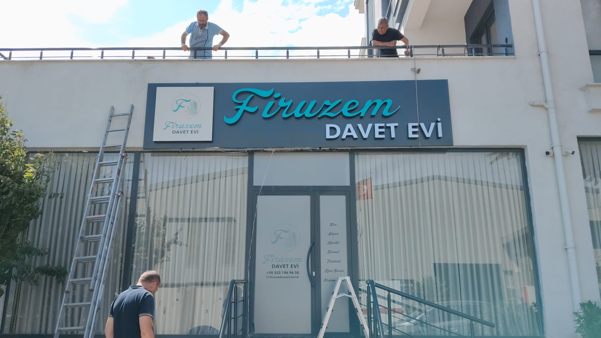 Cephe Tabelası (Fiyat, Tasarım, İstanbul) - Bade CW Uygulama Örneği